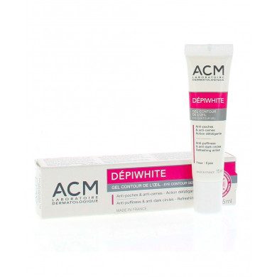ACM DEPIWHITE GEL CONTOUR DE L'OEIL 15 ML Parapharmacie prix Maroc