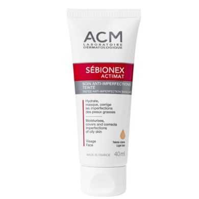 ACM SEBIONEX ACTIMAT SOIN ANTI IMPPERFECTION TEINTEE CLAIRE 40 ML Parapharmacie prix Maroc