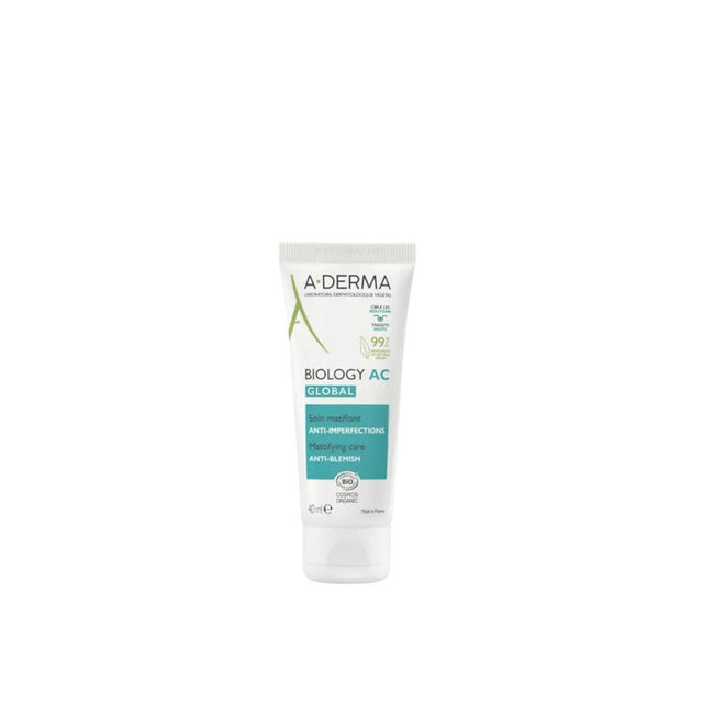 Aderma Biology AC Global Soin Matifiant anti-Imperfections 40 ml