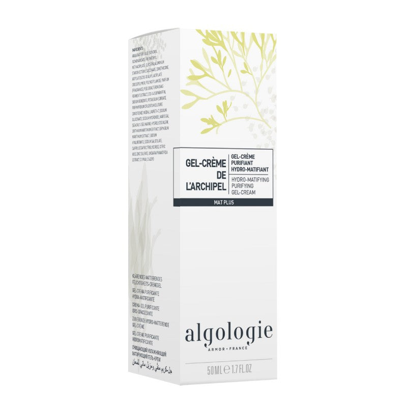 ALGOLOGIE GEL-CREME DE L'ARCHIPEL-GEL PURIFIANT MATIFIANT 50ML prix Maroc