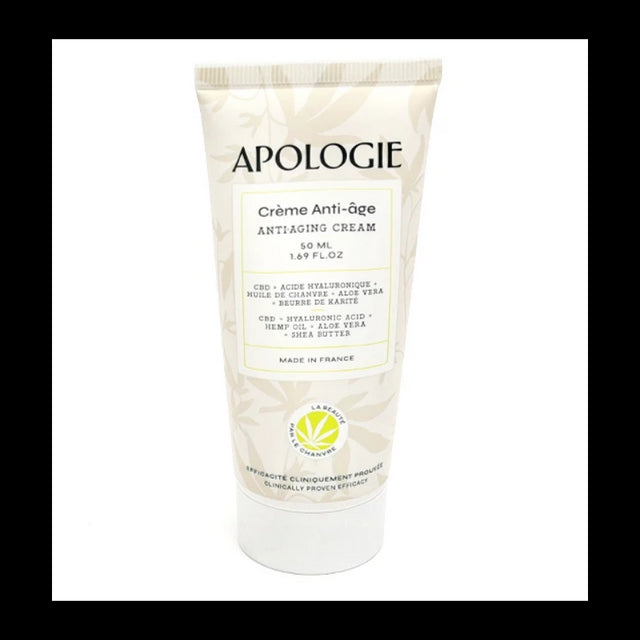 Apologie Crème Visage Anti âge au CBD 50ML prix Maroc