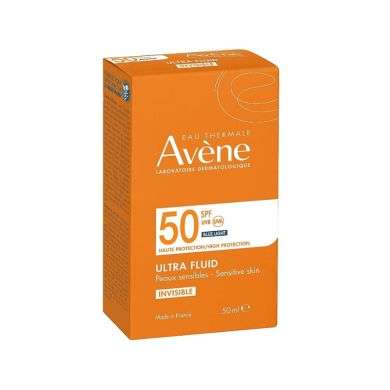 AVENE ULTRA FLUID INVISIBLE SPF 50 BLUE LIGHT 50 ML PEAU SENSIBLE Parapharmacie prix Maroc