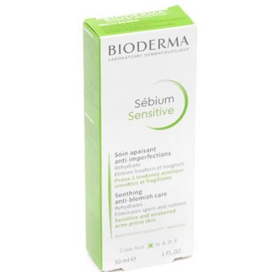 BIODERMA SEBIUM SENSITIVE SOIN APAISANT ANTI IMPERFECTION 30 ML Parapharmacie prix Maroc