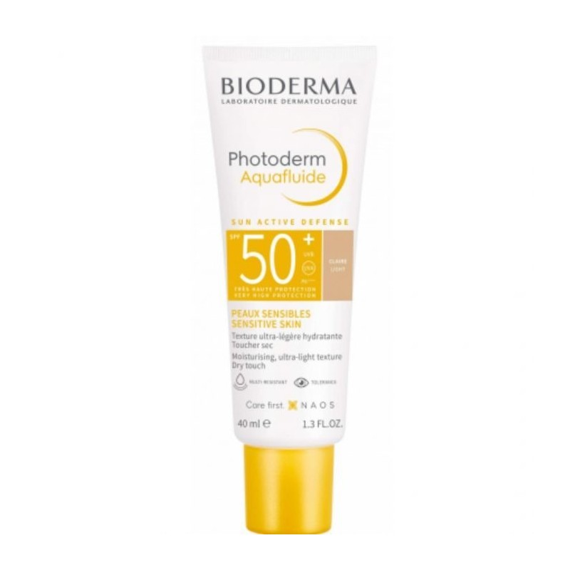 BIODERMA PHOTODERM AQUAFLUIDE CLAIRE SPF 50 40 ML prix Maroc