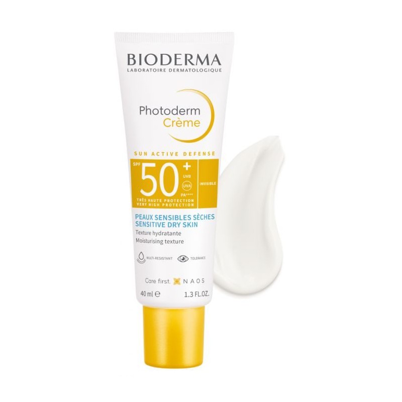 BIODERMA PHOTODERM CREME SOLAIRE INVISIBLE SPF 50+ 40ML INVISIBLE prix Maroc