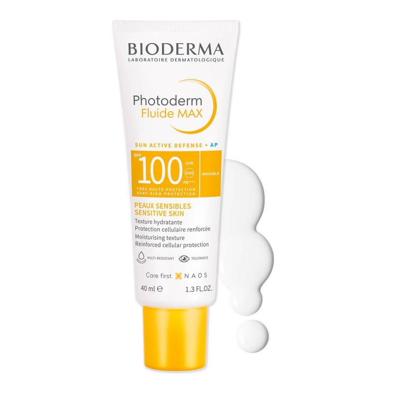 BIODERMA PHOTODERM FLUIDE MAX INVISIBLE SPF 100 40ML prix Maroc