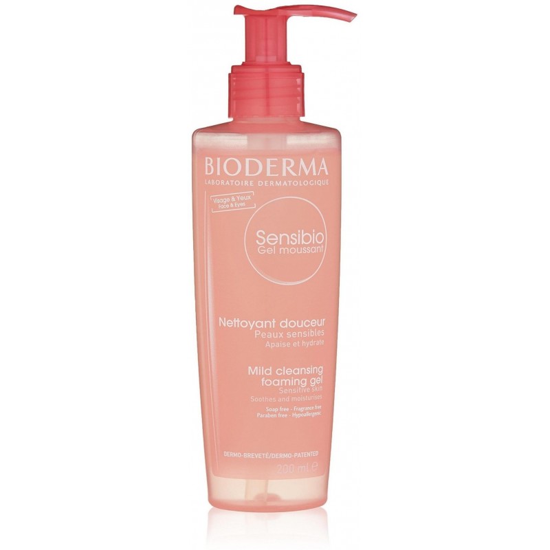 BIODERMA SENSIBIO gel moussant nettoyant douceur | 200 ml prix Maroc