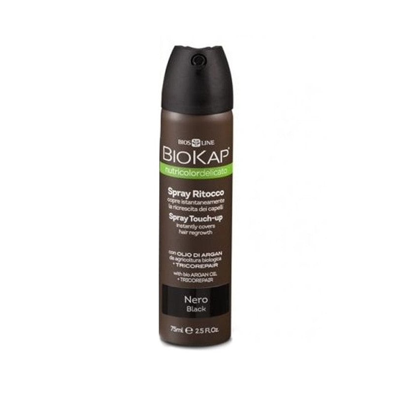 BIOKAP Spray retouche noir – 75 ml prix Maroc