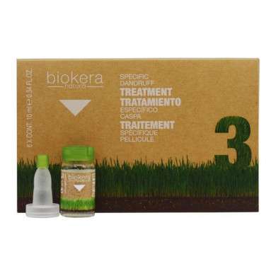 BIOKERA NATURE TRAITEMENT ANTI PELLICULAIRE INTENSIF 6 AMPOULES 10ML Parapharmacie prix Maroc