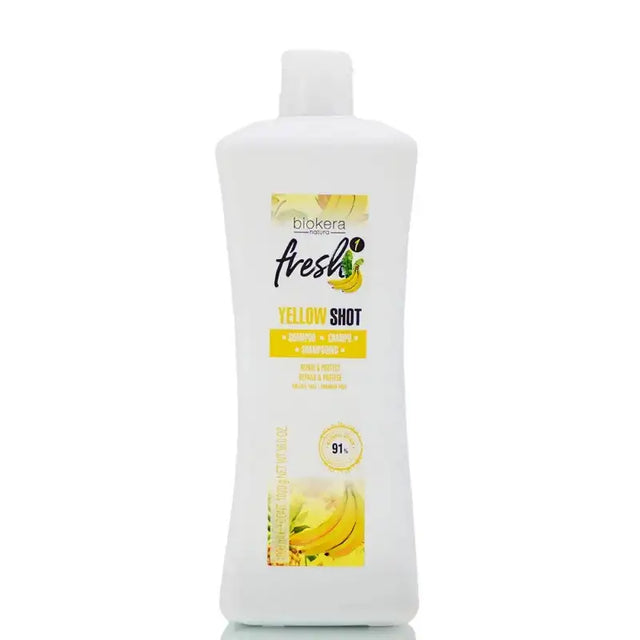 Biokera Fresh Yellow Shot Shampooing 1000ml