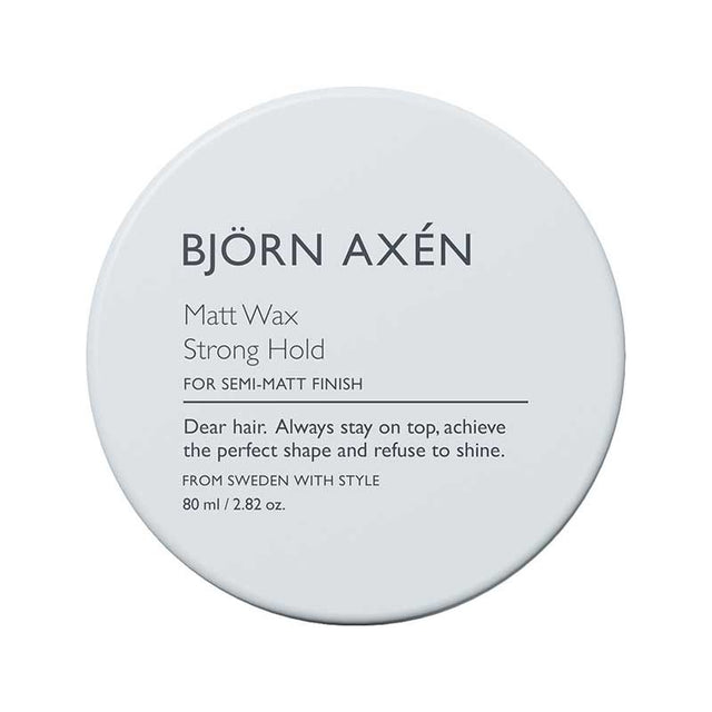 Bjorn Axen Matt Wax Strong Cire Coiffante 80 ml