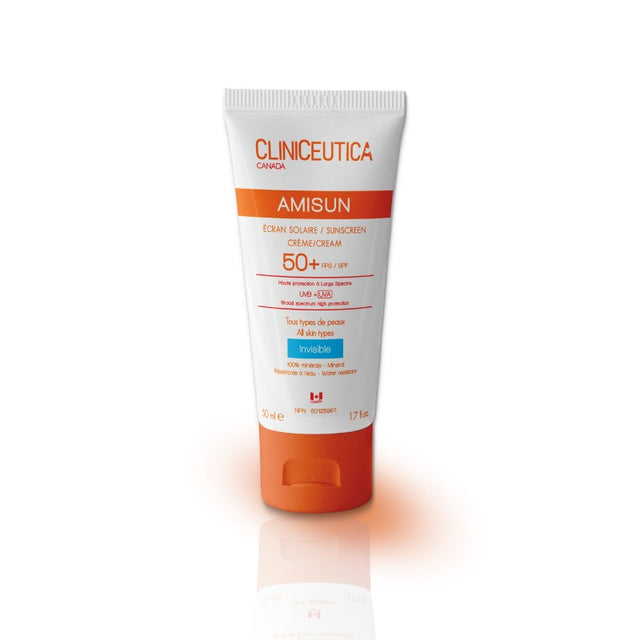 Cliniceutica Amisun Écran Solaire Invisible SPF 50+ 50ml