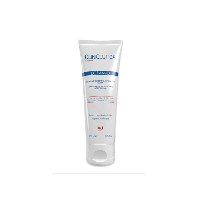 Cliniceutica Eczamid Crème Nourrissante, Hydratante Corps 200ml