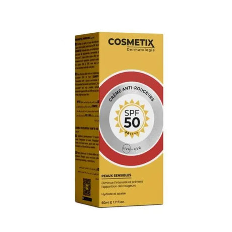 COSMETIX DERMATOLOGIE soin 2 en 1 anti-rougeurs SPF50 50ml prix Maroc