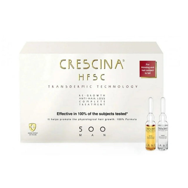 Crescina Transdermic 500 Re-Growth And anti-Hair Loss Homme