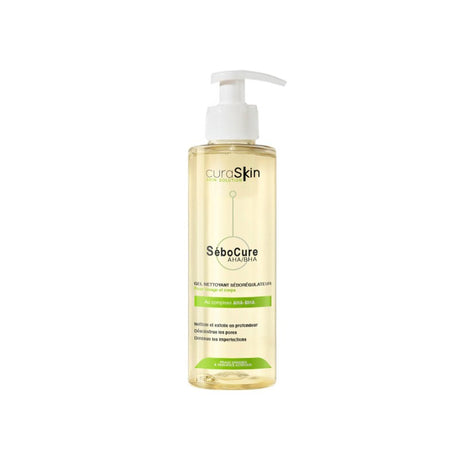 CURASKIN SEBOCURE GEL NETTOYANT PEAUX GRASSES 200ML prix Maroc