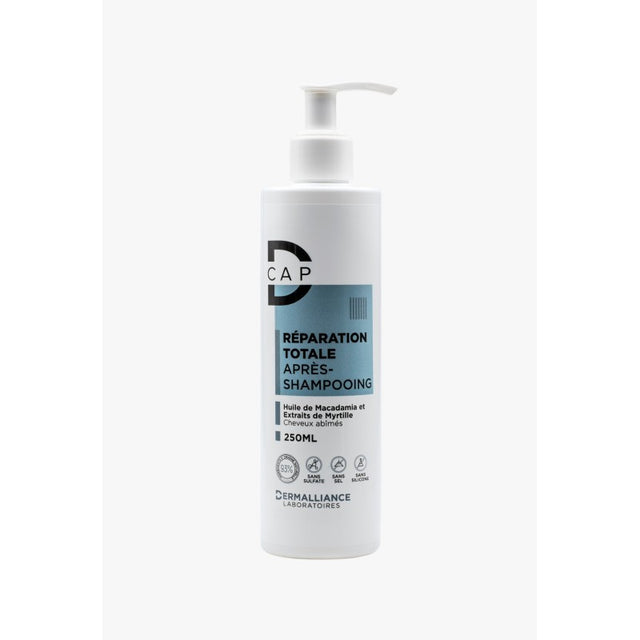 D-Cap Apres Shampooing Reparation Totale Cheveux Abimes 250 ml