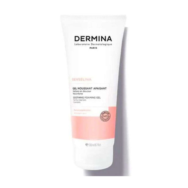 Dermina Senselina Gel Moussant Apaisant 200 ml