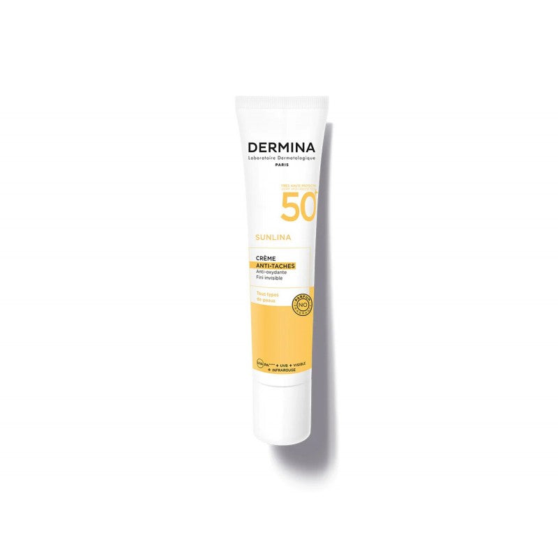DERMINA SUNLINA CRÈME ANTI-TACHES SPF50+ - 40ML prix Maroc