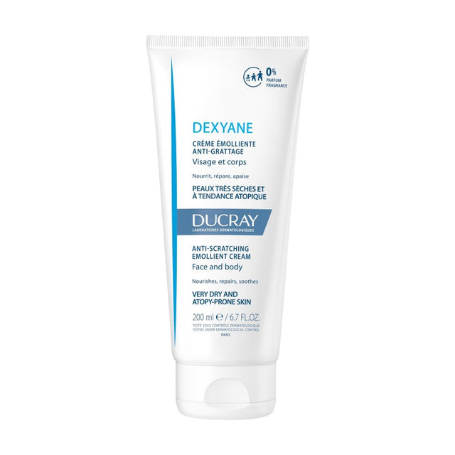 Ducray Dexyane Crème Émolliente anti Grattage 200 ml