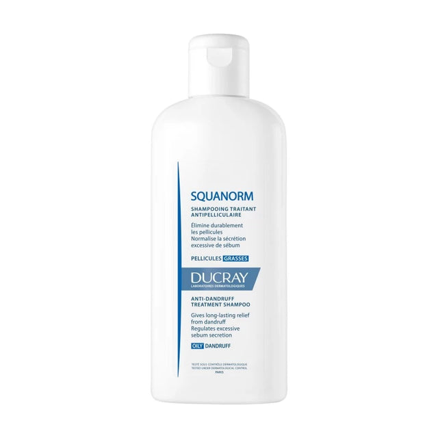 Ducray Squanorm Shampooing Traitant Pellicules Grasses 200 ml