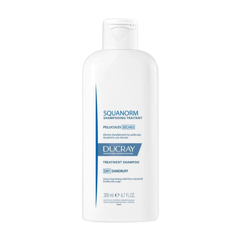 DUCRAY SQUANORM shampooing traitant pellicules sèches | 200 ml prix Maroc