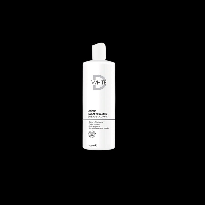 DWHITE crème éclaircissante Visage & Corps | 400 ml
