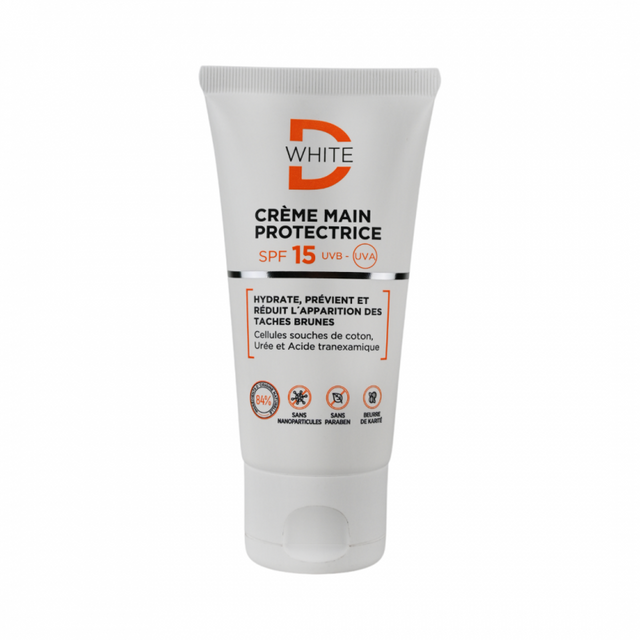 Dwhite Crème Mains Protectrice SPF15 50 ml