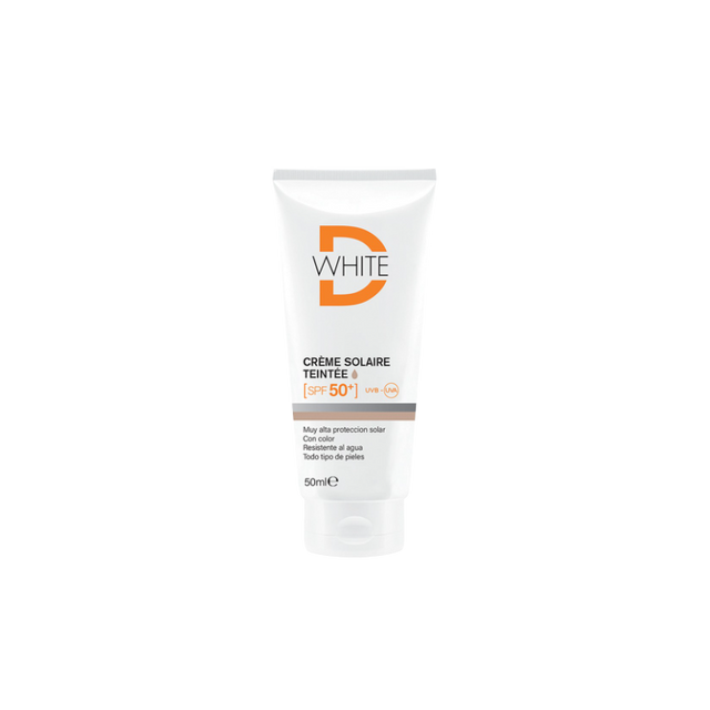 Dwhite Crème Solaire Teintée SPF 50+ 50 ml