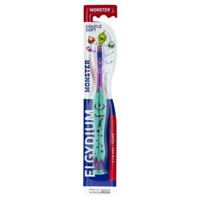 ELGYDIUM BROSSE A DENTS MONSTER SOUPLE 2-6 ANS Parapharmacie prix Maroc