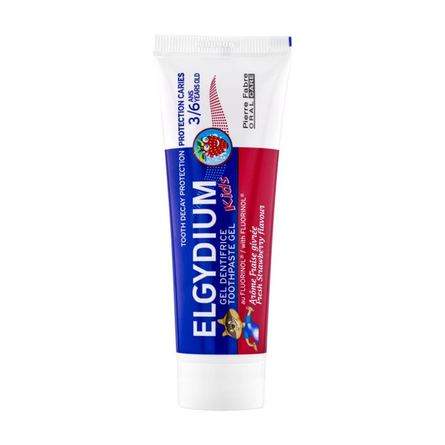 Elgydium Kids Dentifrice 3-6 Ans Fraise Givrée 50 ml
