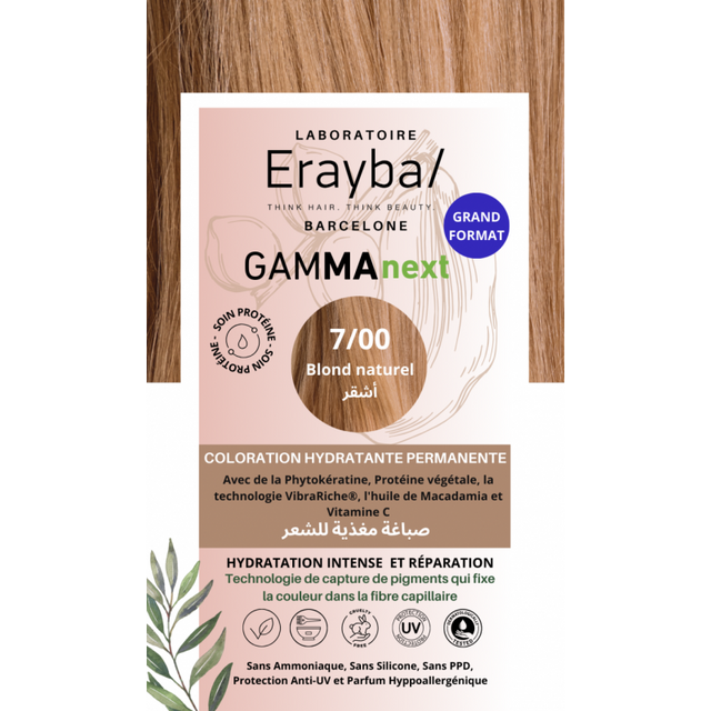 Erayba Coloration Hydratante Permanente Blond Naturel N°7