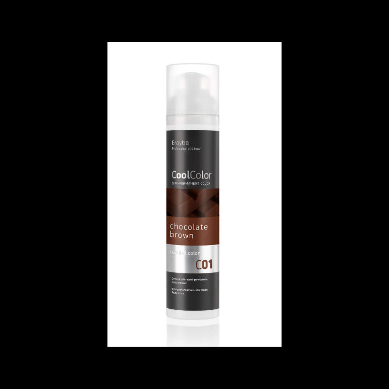 ERAYBA COOL COLOR CHOCOLATE BROWN C01 | 100ML prix Maroc