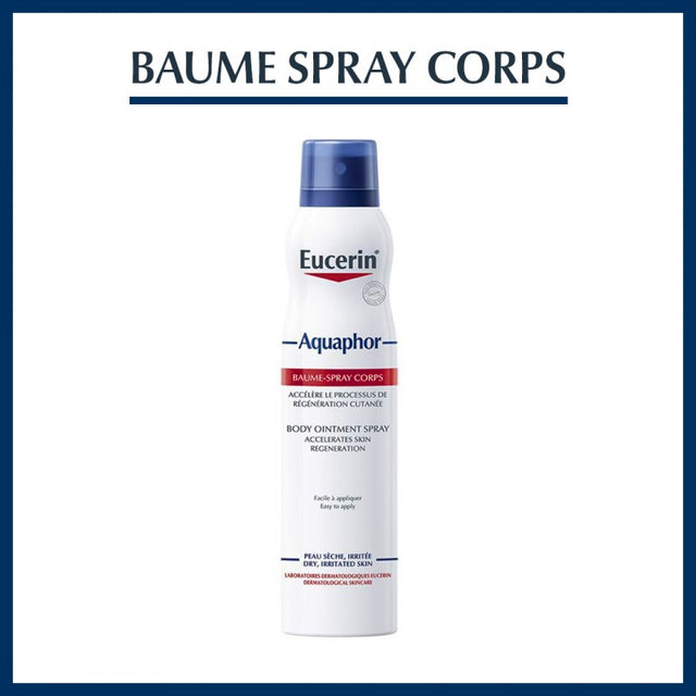 Eucerin Aquaphor Baume-Spray Corps 250 ml — spray réparateur peaux très sèches | lamaisonpara.ma