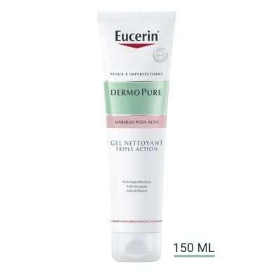 EUCERIN DERMOPURE GEL NETTOYANT TRIPLE ACTION 150 ML Parapharmacie prix Maroc