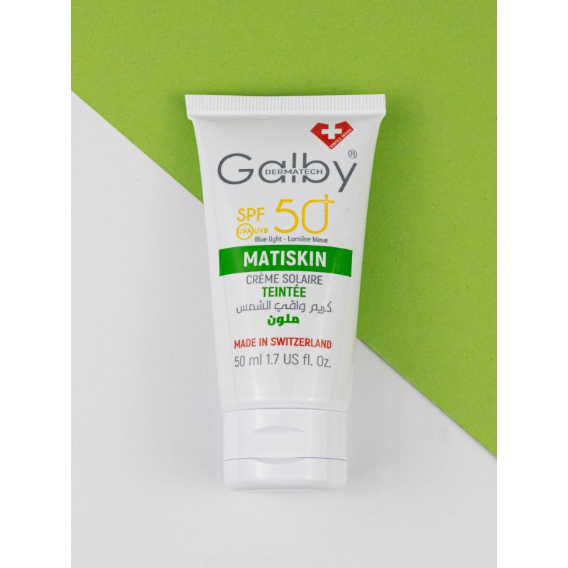 GALBY MATISKIN ECRAN SPF50+ TEINTEE 50ML prix Maroc