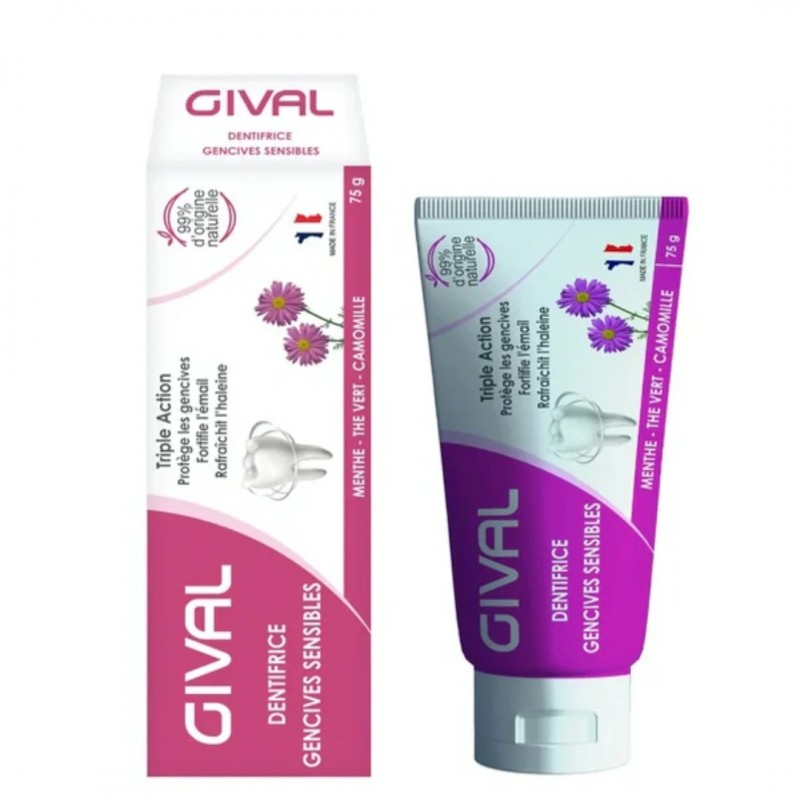 GIVAL DENTIFRICE GENCIVES SENSIBLES 75G prix Maroc