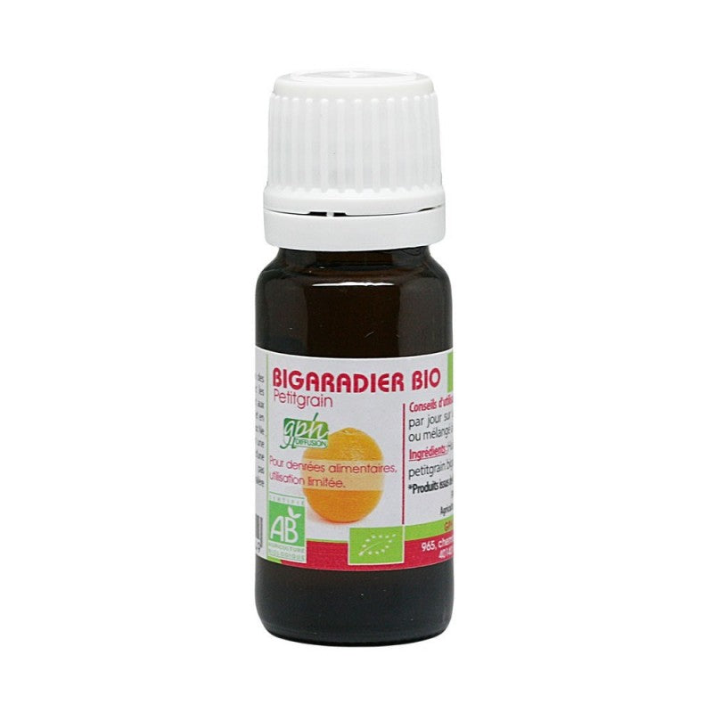 GPH DIFFUSION PETIT GRAIN DE BIGARADIER BIO huile essentielle 10 ml prix Maroc