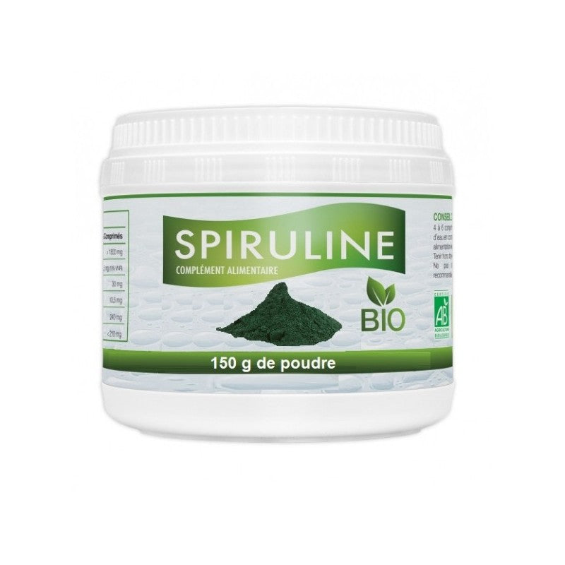 GPH DIFFUSION Spiruline Bio poudre | 150 G prix Maroc