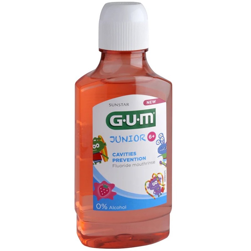 GUM BAIN DE BOUCHE JUNIOR 6+ 300ML REF 3022 prix Maroc