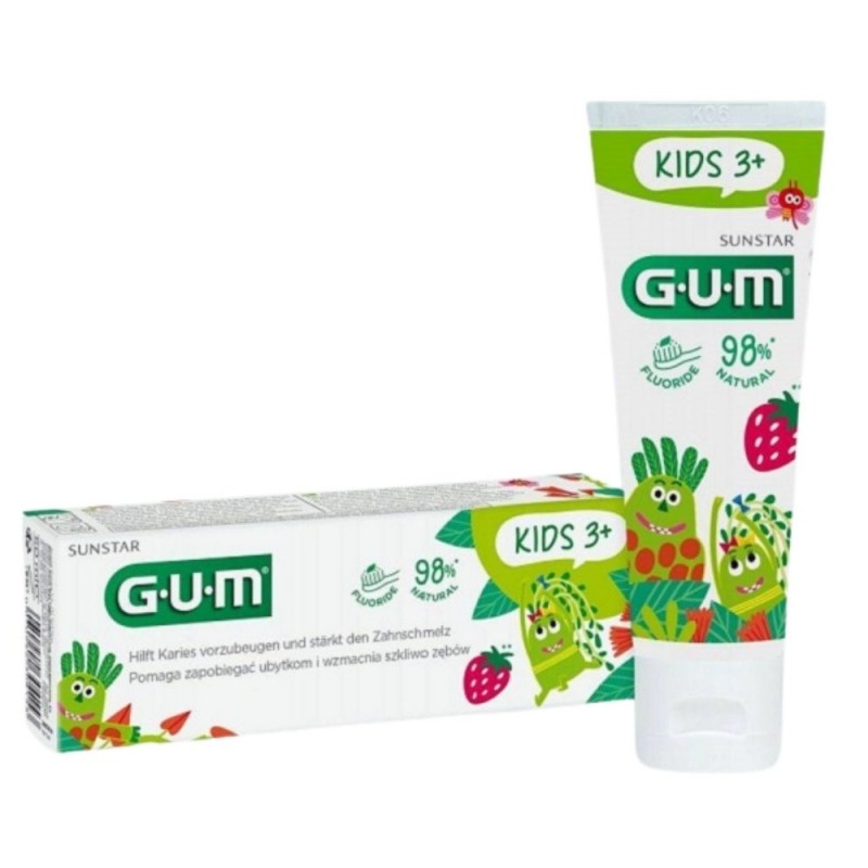 GUM KIDS dentifrice 3+ ans Fraise 50 ml prix Maroc