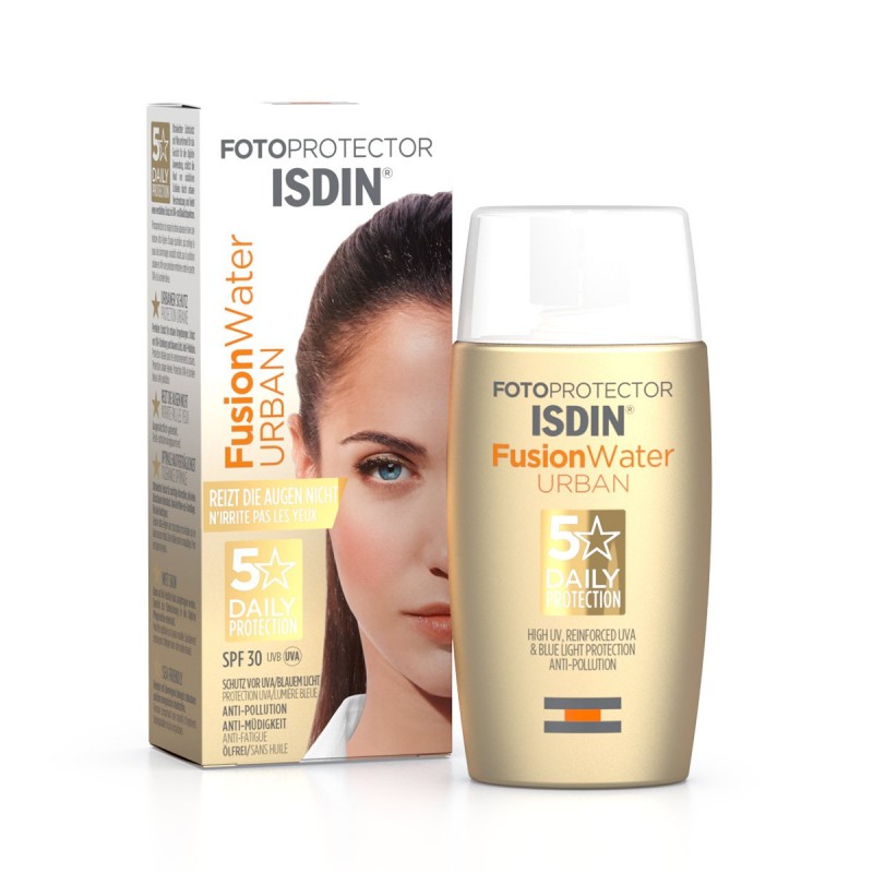 ISDIN Fotoprotector fusion water Urban spf 30 | 50 ml prix Maroc