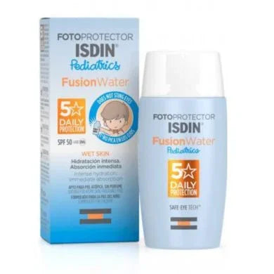 ISDIN FOTOPROTECTOR SPF 50+ PEDIATRICS FUSION WATER 50 ML Parapharmacie prix Maroc