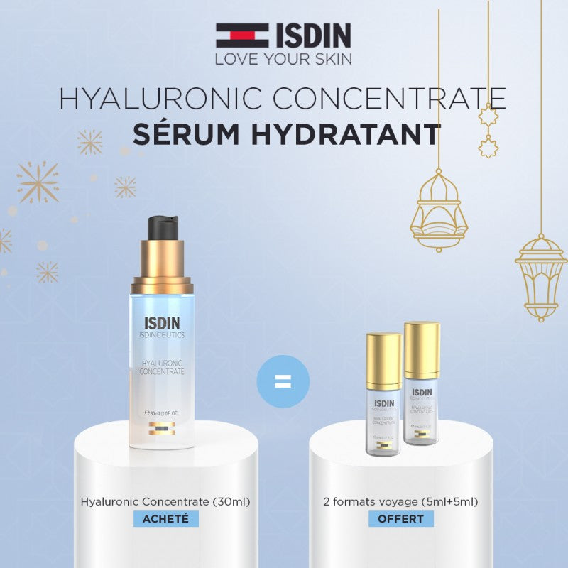 ISDIN OFFRE HYALURONIC CONCENTRATE sérum | 30 ml prix Maroc