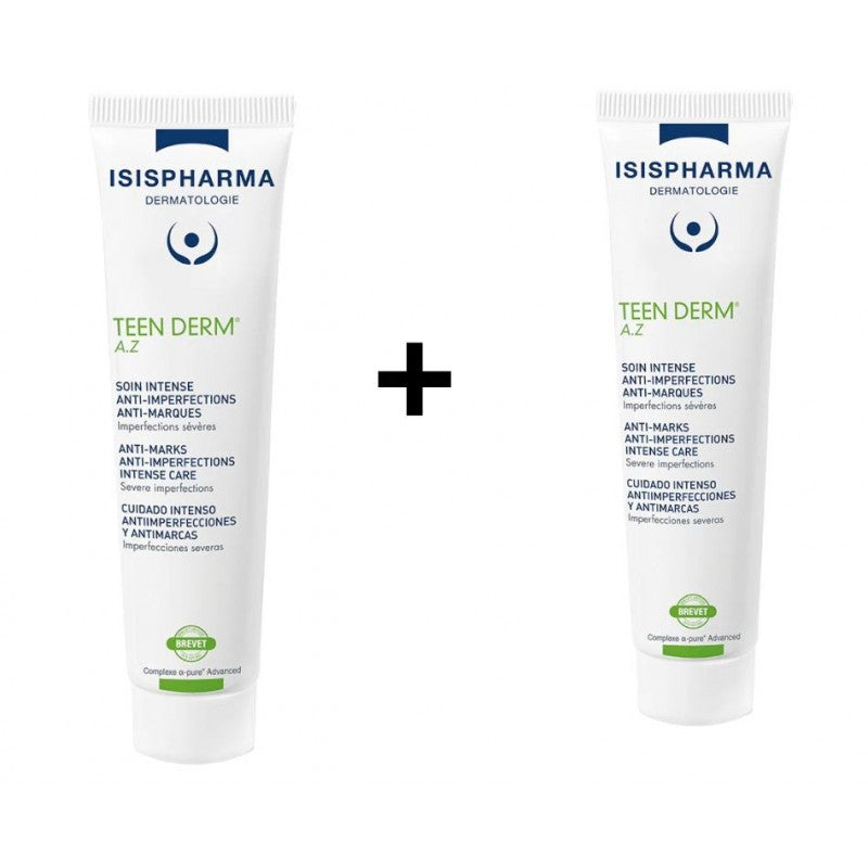 ISISPHARMA PACK DUO TEEN DERM AZ 30ML B*2 prix Maroc