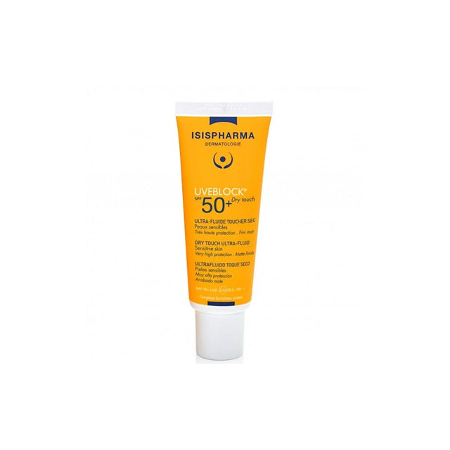 Isispharma Uveblock Dry Touch Ultra Fluide SPF 50+ Invisible 40 ml