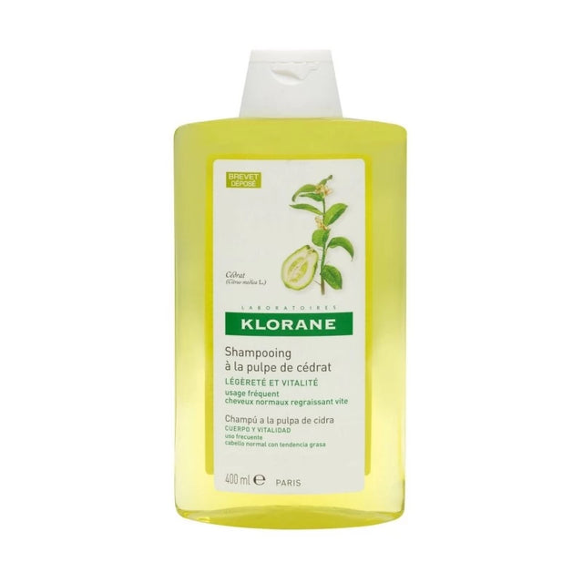 Klorane Shampooing Pulpe de Cédrat 400 ml