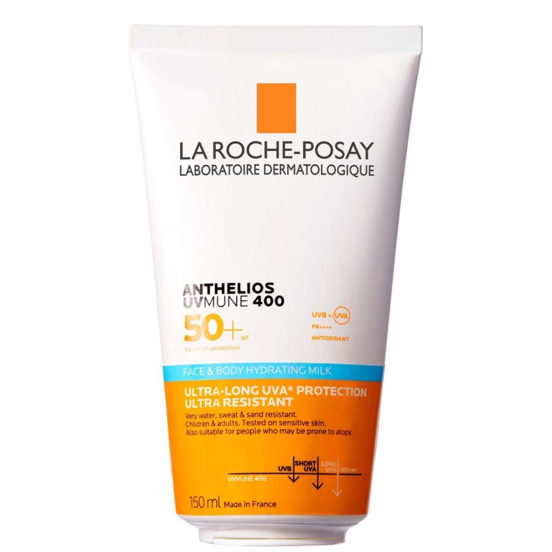 LA ROCHE-POSAY Anthelios UVMune 400 lait solaire hydratant SPF 50+ prix Maroc