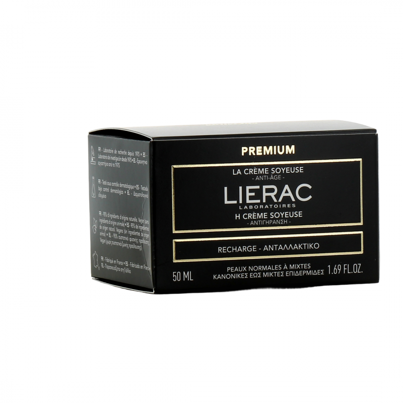 LIERAC CREME SOYEUSE PREMIUM RECHARGE 50ML prix Maroc