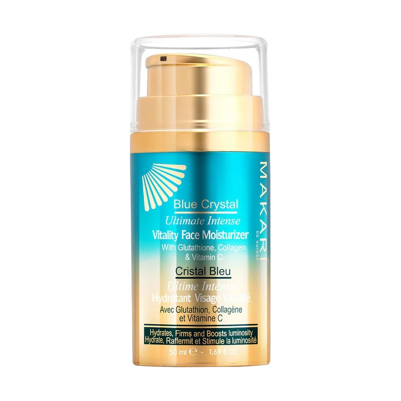 MAKARI Blue Crystal Vitality Crème hydratante visage | 50ml prix Maroc